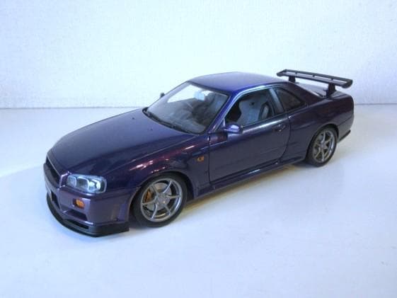 特価 AUTOart 1/18 スカイライン GT-R ミッドナイトパープル