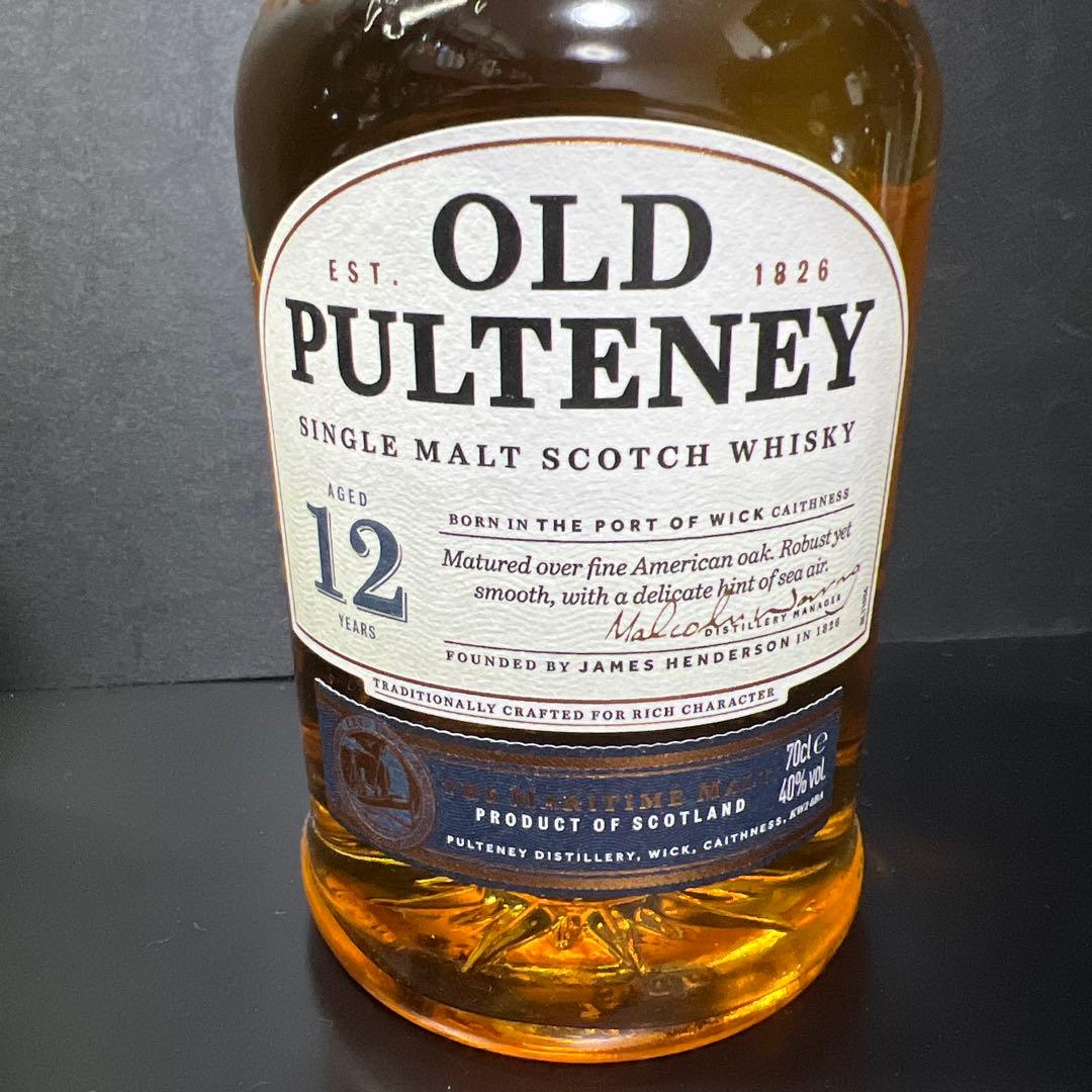 カネマラ　アイリッシュウイスキー オールドプルトニー12年