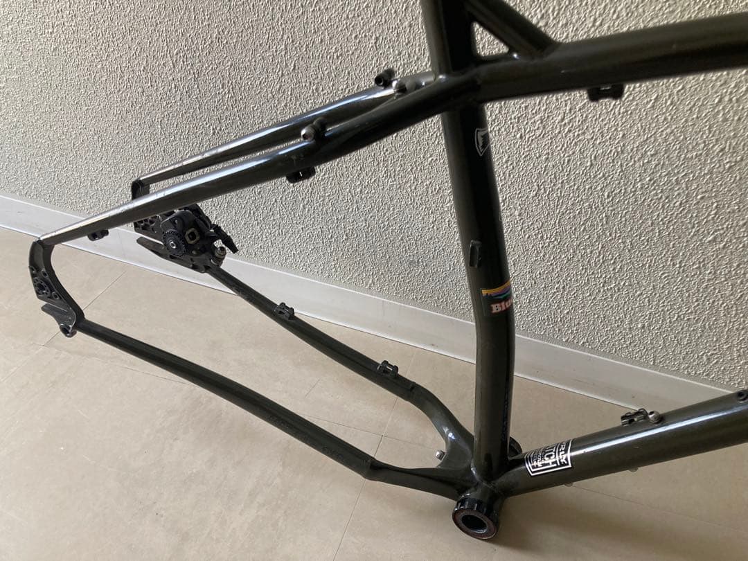 廃盤品Surly ECR フレーム+ヘッドパーツ（クリスキング）サーリー　29+