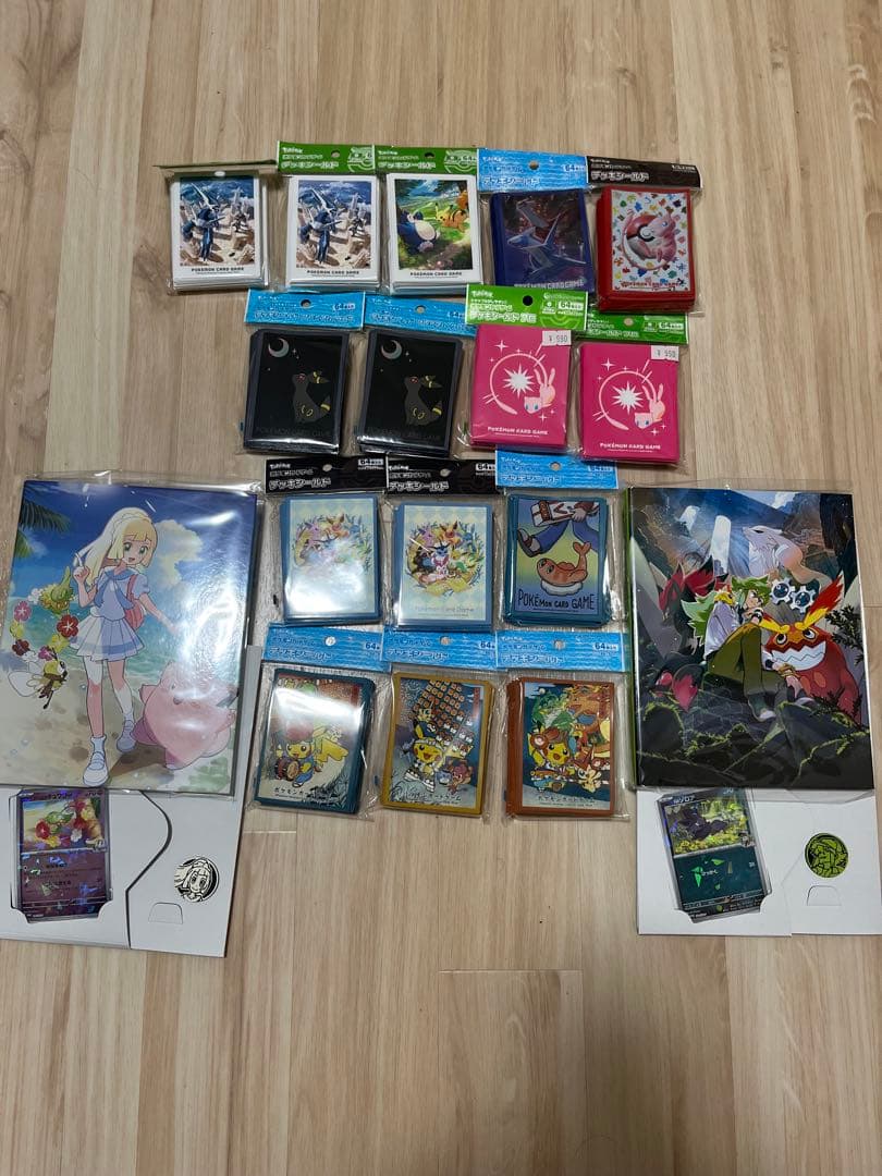 ポケモンカード デッキシールド コレクションファイルセット まとめ売り