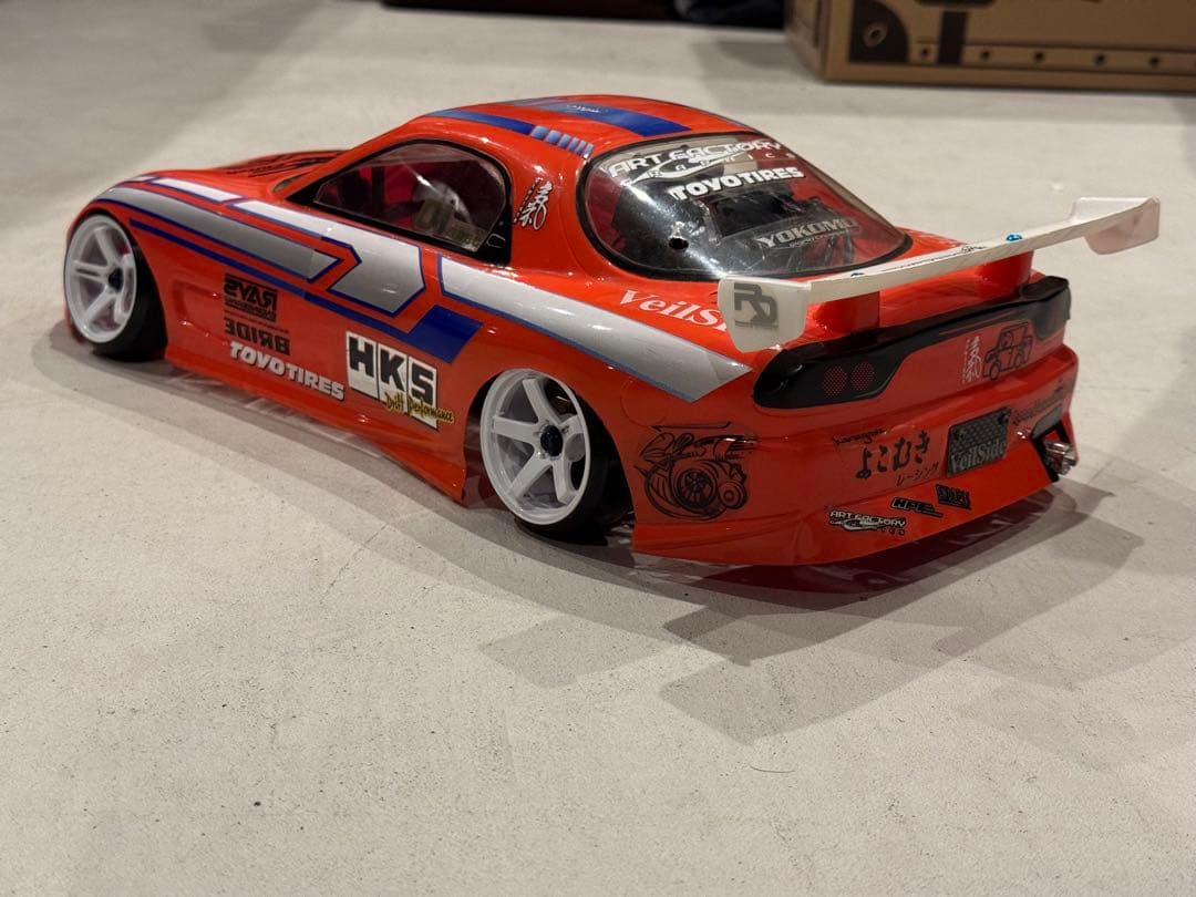 もうない！絶版！HPI ヴェイルサイドRX-7 FD！RDXなどに！