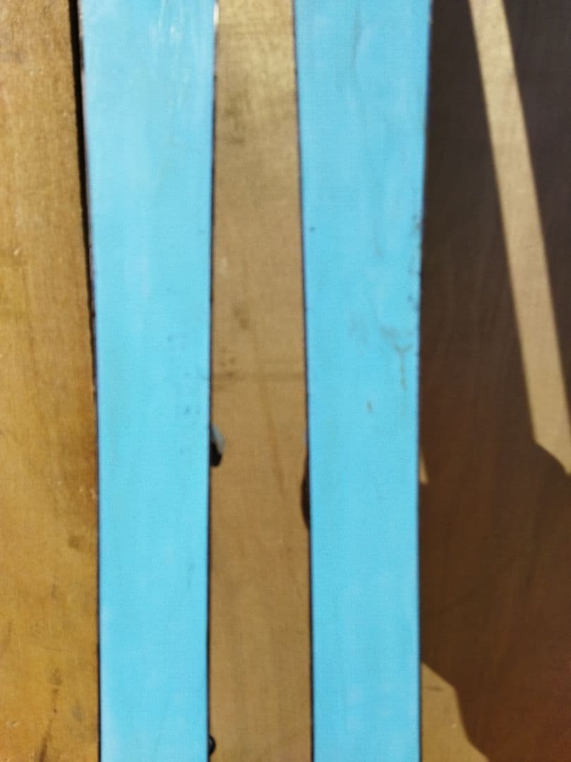 P.PRITY スキー板　130　白　青　子ども用　ジュニア用