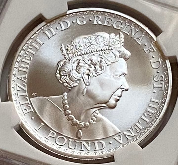 【世界19枚】2020年 ウナとライオン 1ポンド 銀貨  NGC MS70