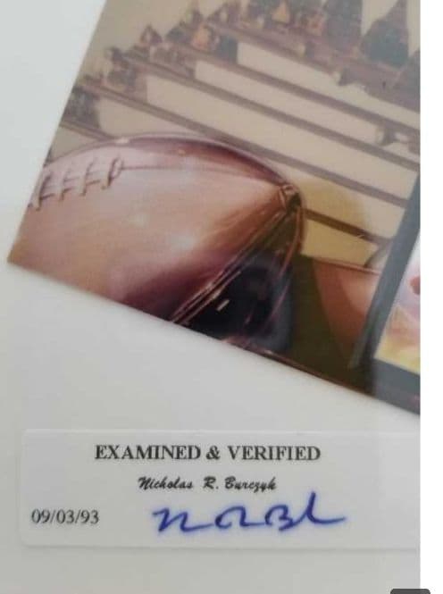 テッド・ウィリアムズ選手、直筆サイン入り、フォトグラフ、MLB公式商品、証明書付