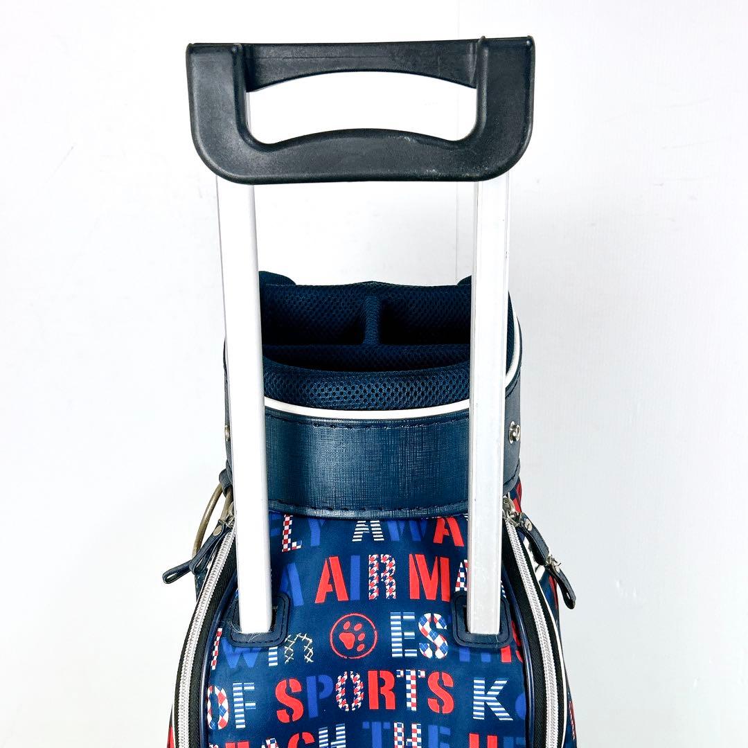 Kolwinコルウィン　レディース　キャスター付きキャディバッグ　コロコロ