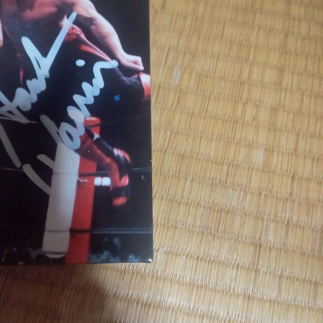 プロレス　ホークウォリアー　直筆サインパネル