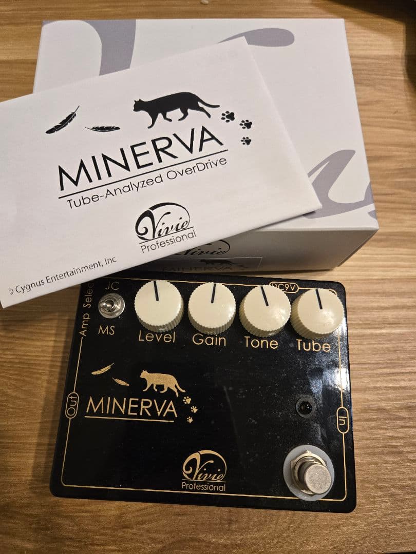 Vivie MINERVA オーバードライブ　ギター用エフェクター
