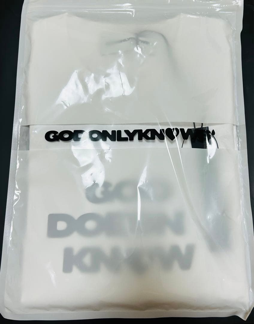 GOD ONLY KNOWS ×FRAGMENT Tシャツ白