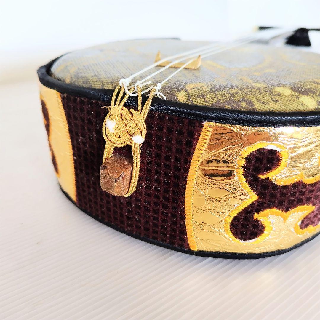 沖縄三線　人工皮三線　ハードケース付き