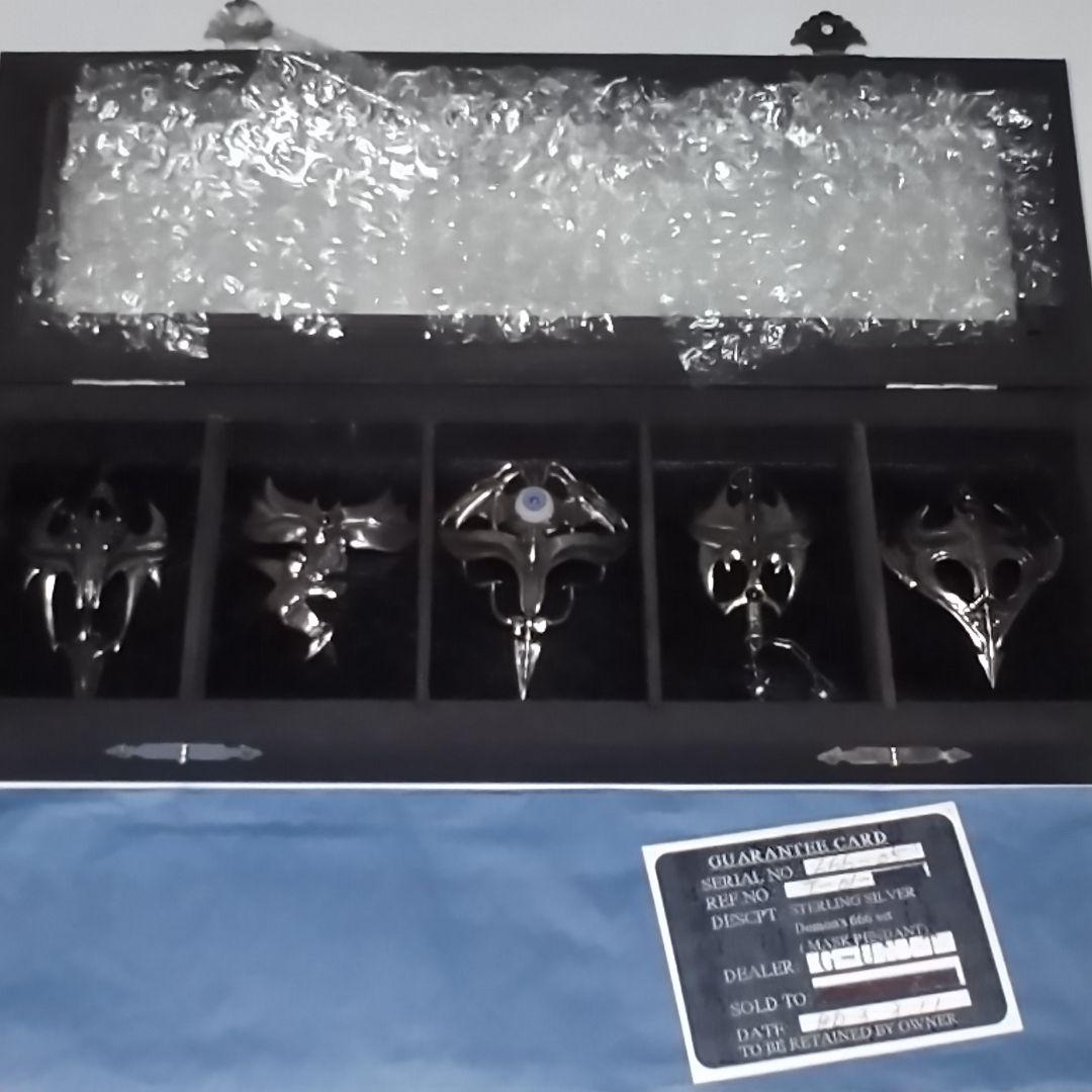 【希少】JAP工房 聖飢魔II マスクペンダント Demon's 666 set