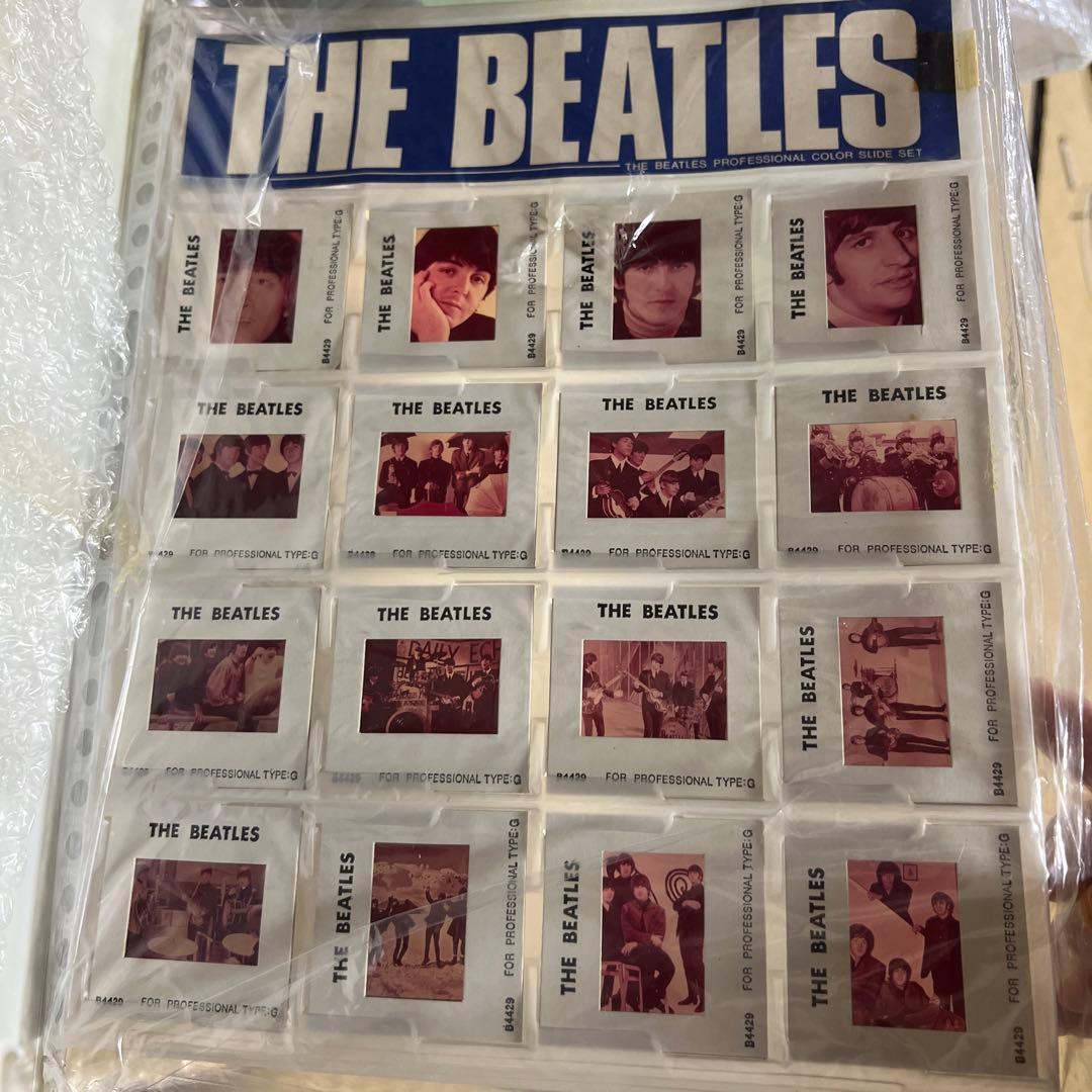 ビートルズ クリアファイル & スライド写真
