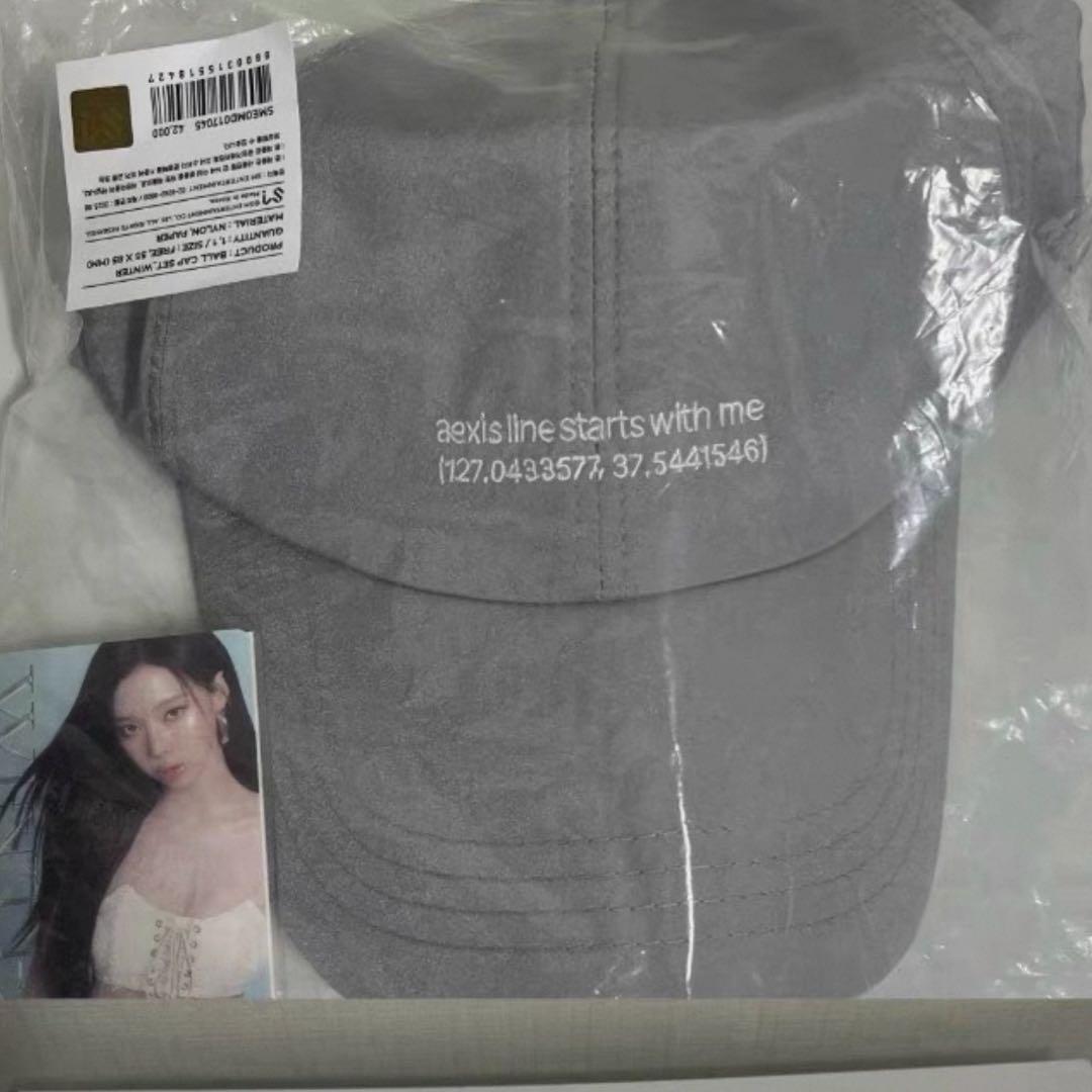 ウィンター　aespa ソウルコン キャップ　トレカ付き