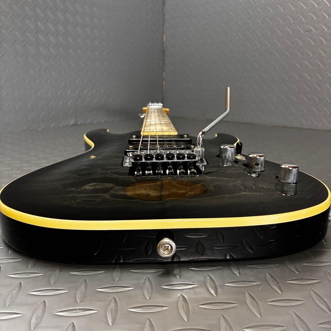 【美品！】Greco WS-50FR ブラック フロイドローズ キルトメイプル