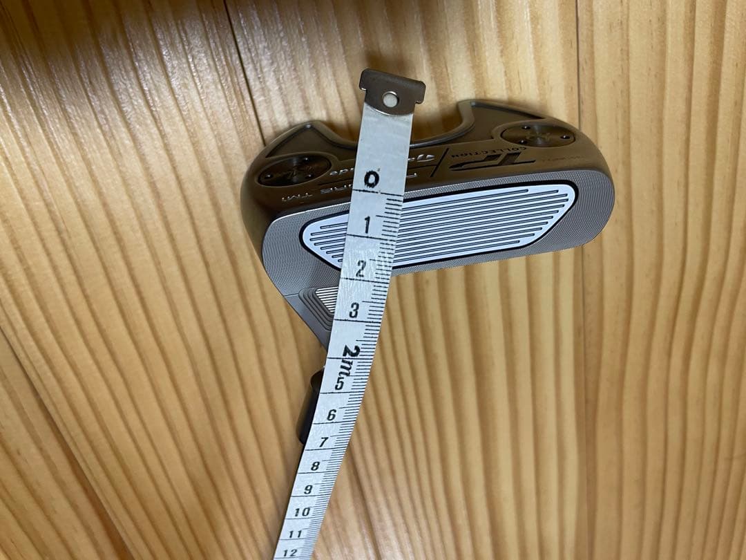 【状態良好】TPトラスパター マレット型 純正グリップ ヘッドカバー付