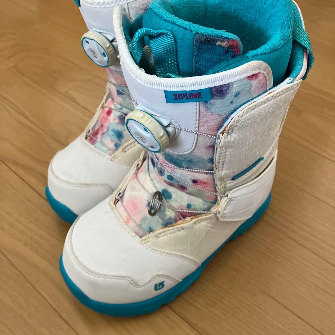 Burton 子ども用スノーボードブーツ 22センチ　ZIPLINE BOA