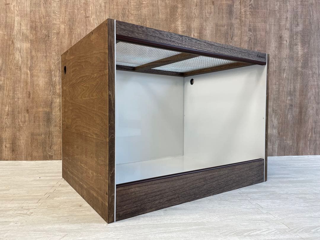 ＦandＫ爬虫類木製ケージ　スタンダード防水仕様　600×450×450