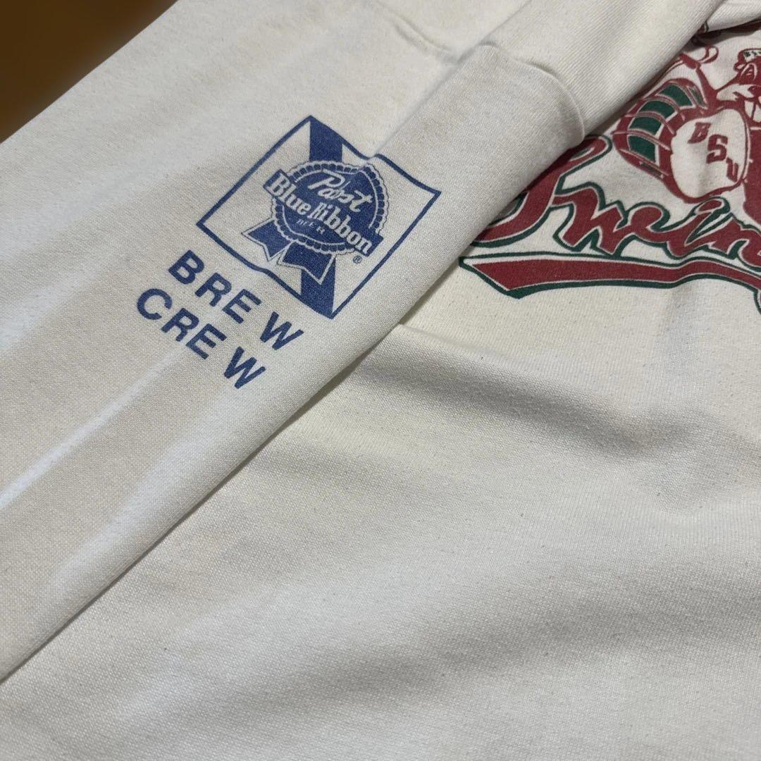 ヴィンテージ フットボールシャツ　ラッセル　USA製　70s 美品　ホワイト