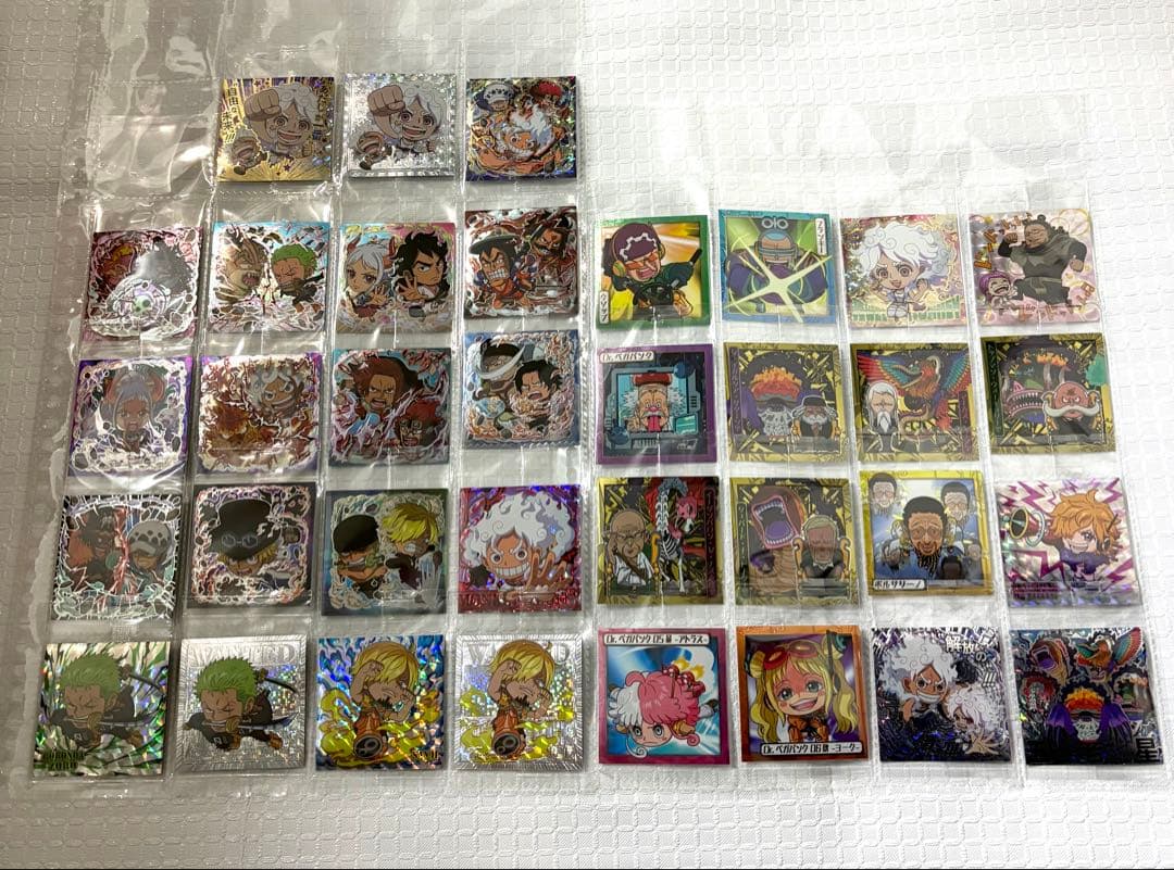 ワンピース大海賊シールウエハース13 パラレル シークレット含む全35種コンプ③