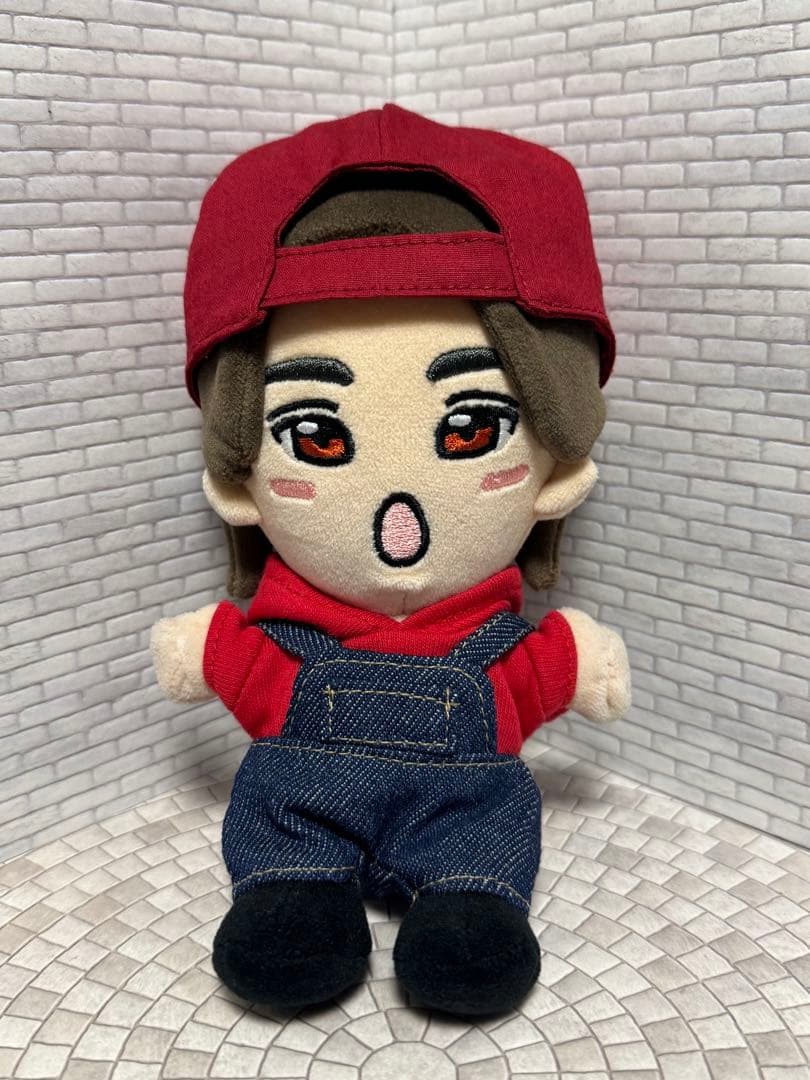 ゆず様リクエスト商品　Aぇ　4色パーカーオーバーオールコーデセット　ぬい服