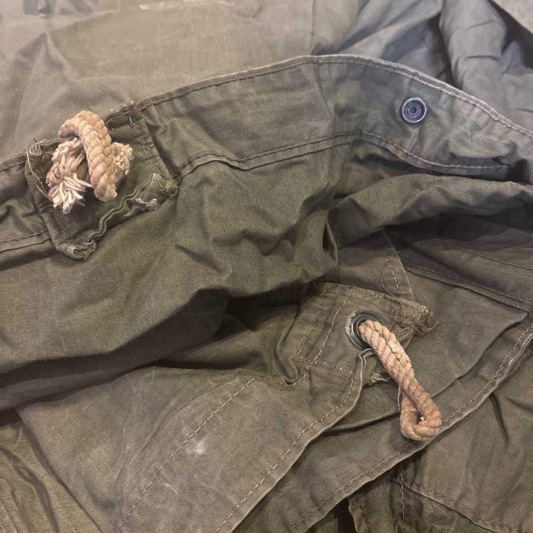 US パップテント ハーフシェルター 2枚 ペグとポール付き 米軍 軍幕