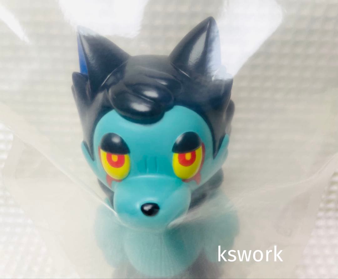 新品未開封　あらいきりこ　おおかみくん　デビルマンver. ソフビ