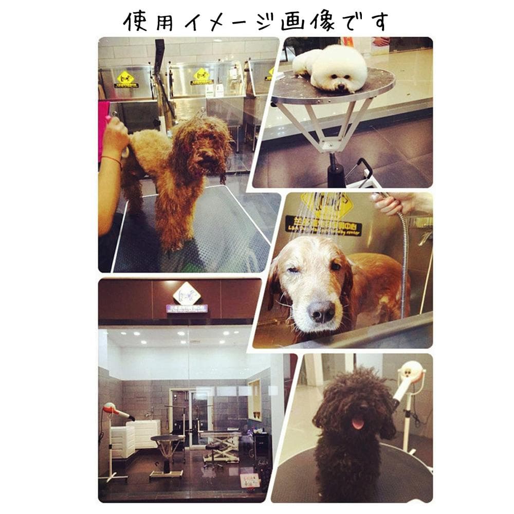 台面直径 HT-4C 油圧式 昇降機能付き トリミングテーブル 70cm 黒