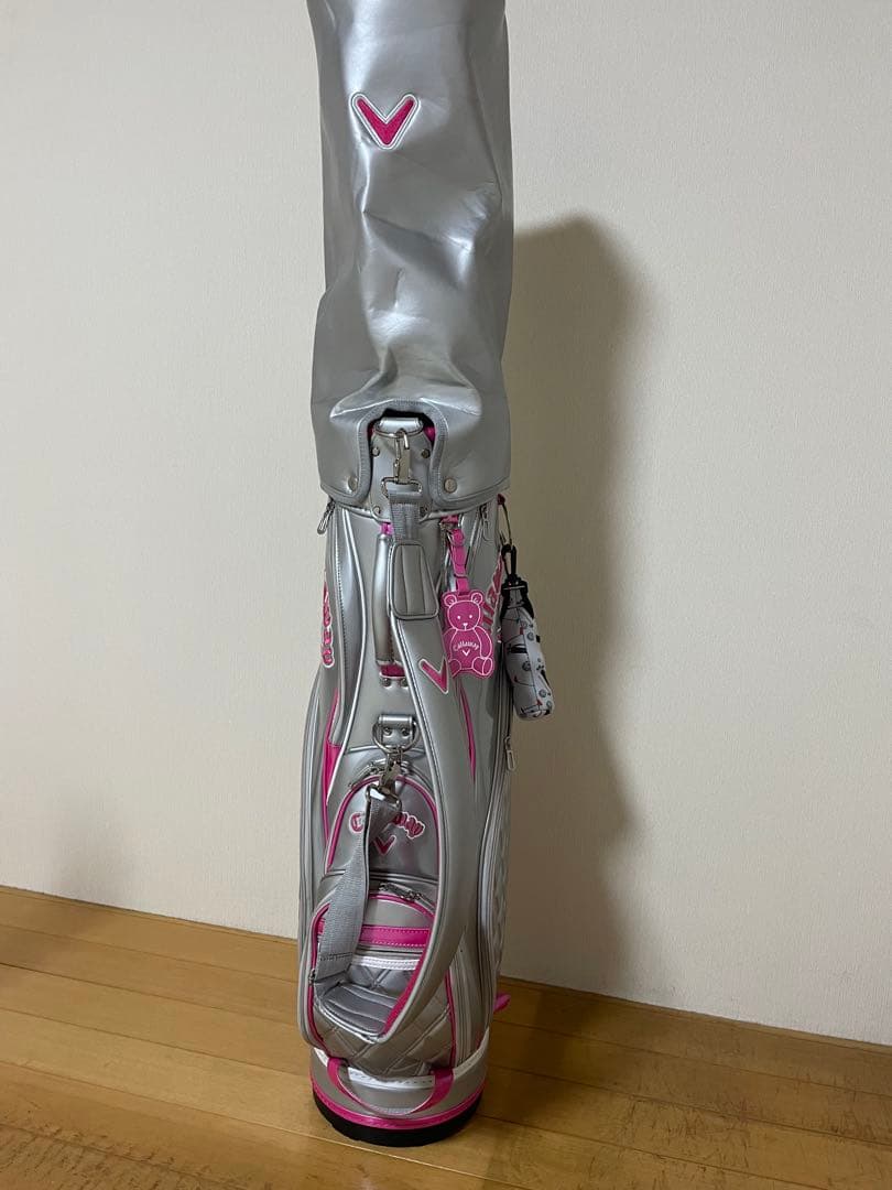 s*9様 Callaway ゴルフバッグ シルバー/ピンク