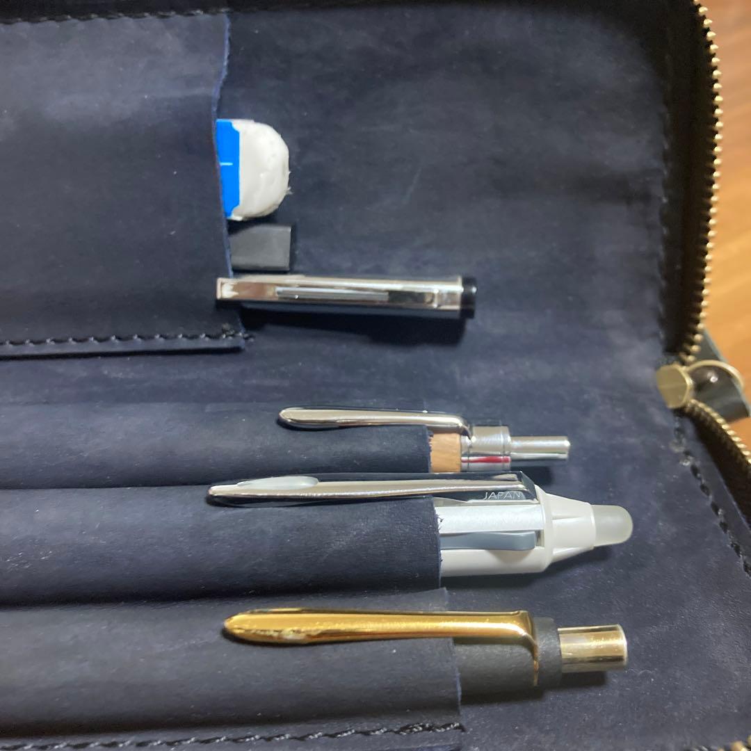 野原工芸　バハギア激似　レアな布　工房ボールペン