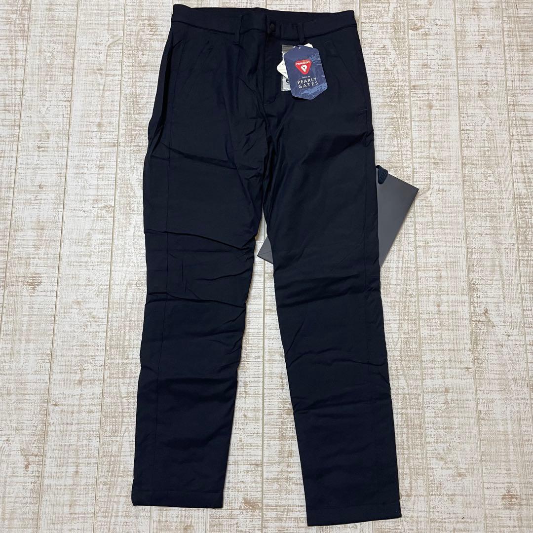 新品 パーリーゲイツ パンツ 中綿 プリマロフト ネイビー Mサイズ（4）