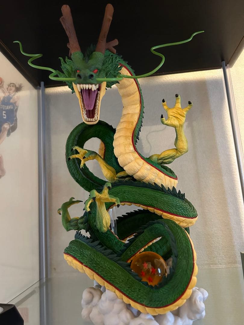 一番くじ　魔人ブウ(純粋)、バイバイ悟空、神龍、四星球