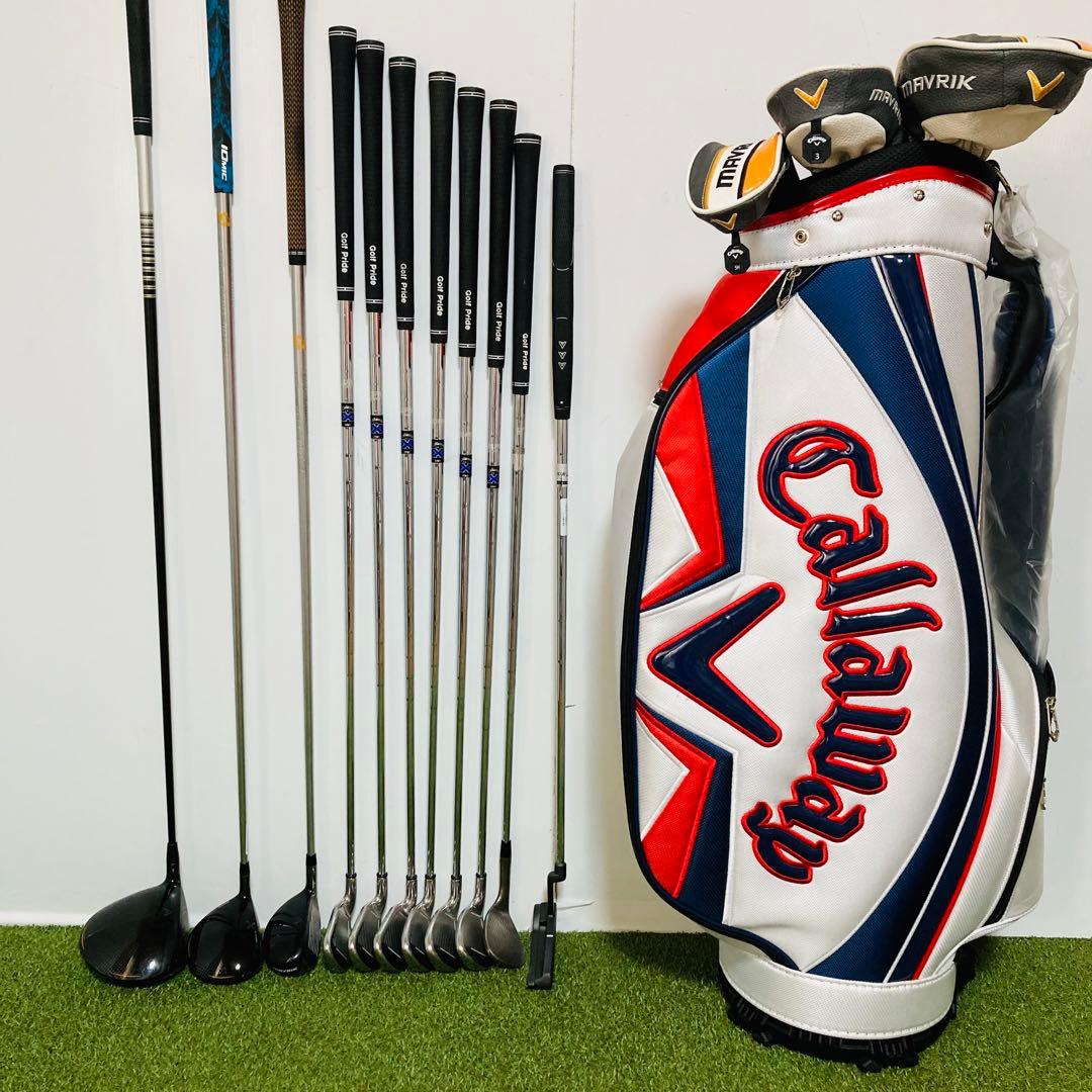 未使用バッグ キャロウェイ MAVRIK マーベリック メンズ ゴルフセット