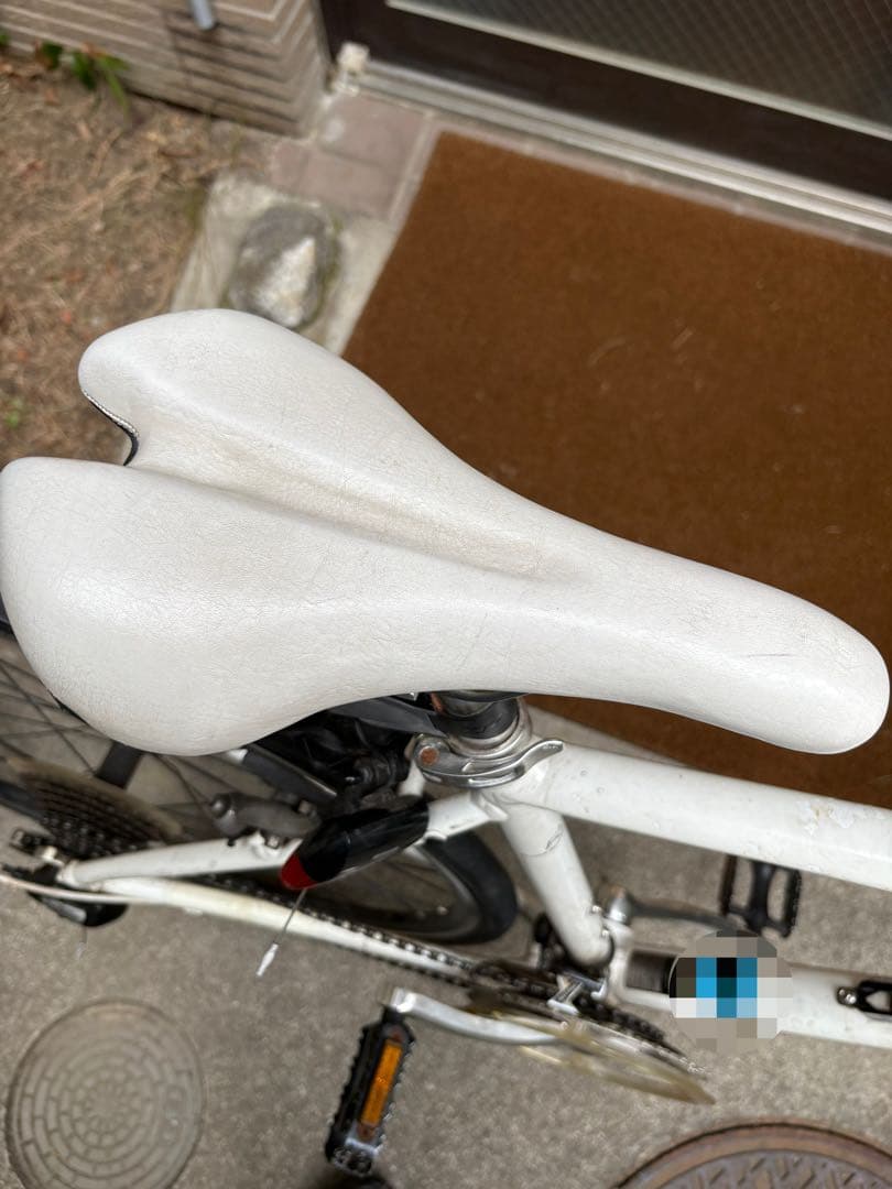 凛GIANT クロスバイク ホワイト エスケープR3 【付属品付き】