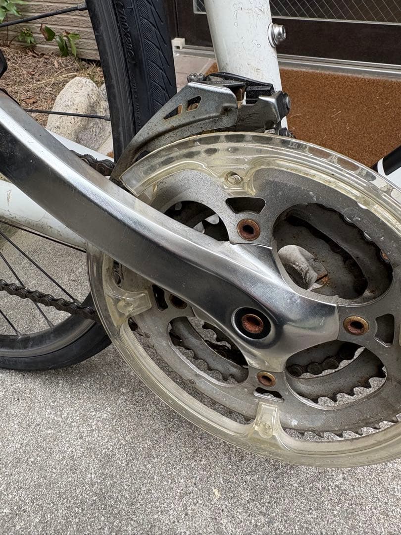 凛GIANT クロスバイク ホワイト エスケープR3 【付属品付き】