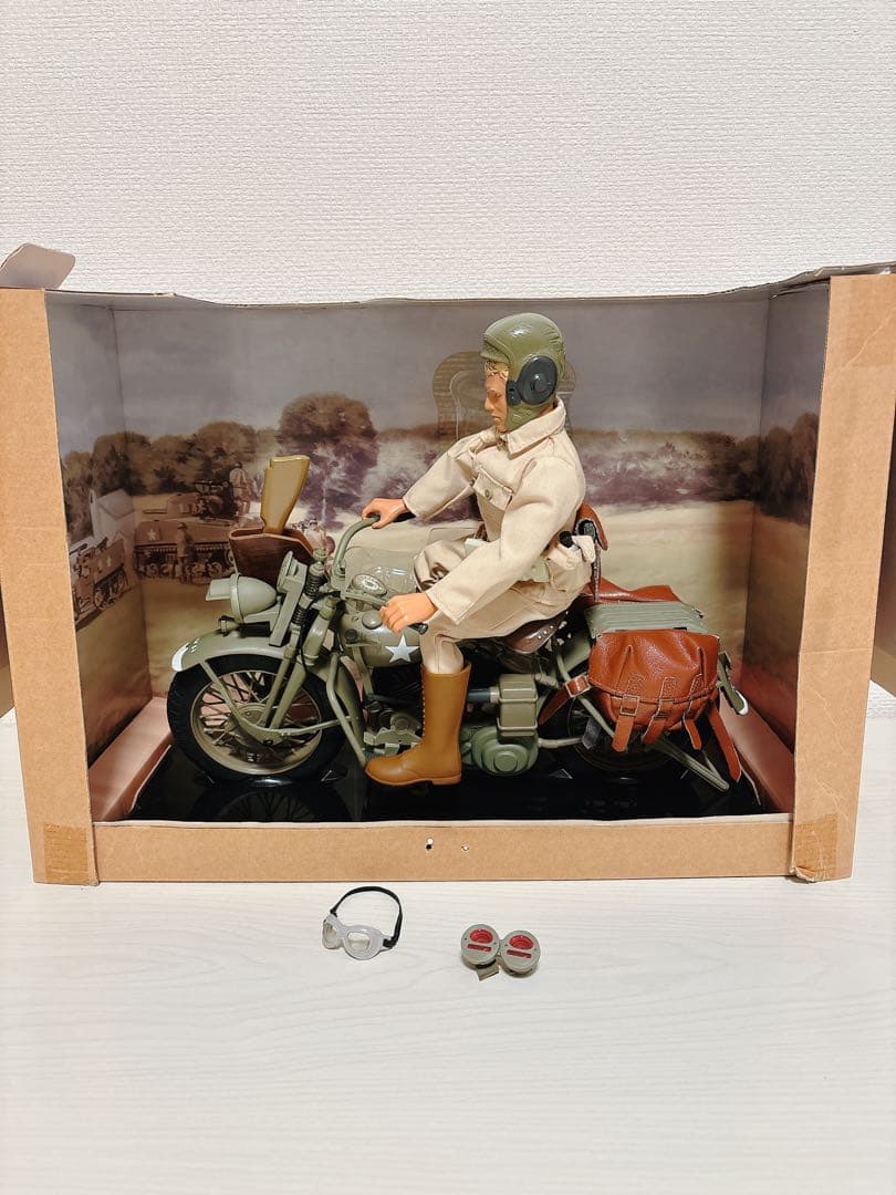 GI ジョーフィギュア& Harley-Davidson