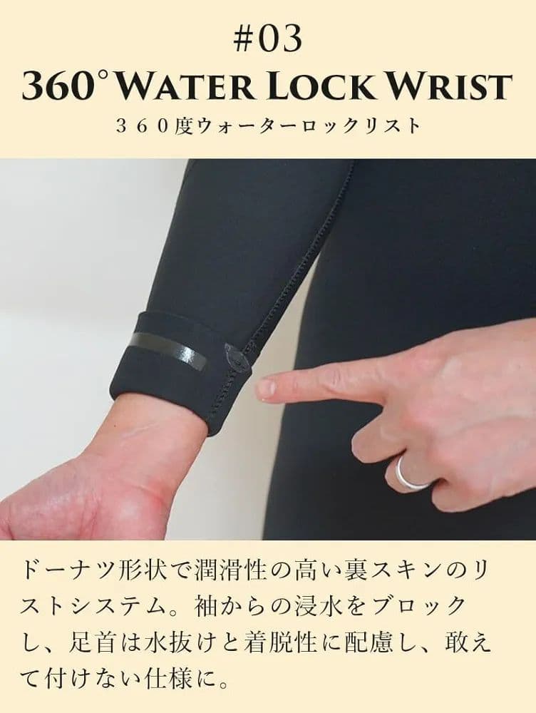 Helei Waho CLASSIC 5/4mm セミドライウェットスーツ