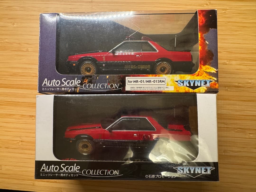 ミニッツ　西部警察　マシーン RS1 & RS-2 未使用、未開封