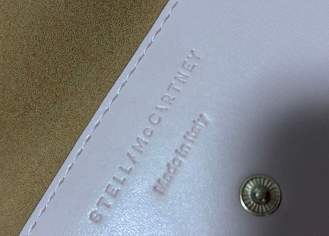 ★STELLA McCARTNEY 　パスポートピンクポーチ　美品