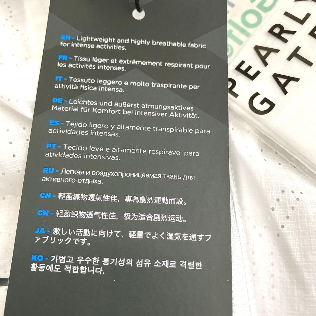 パーリーゲイツ ジャケット ウィンドブレーカー レディース 白 サイズ0 【新品