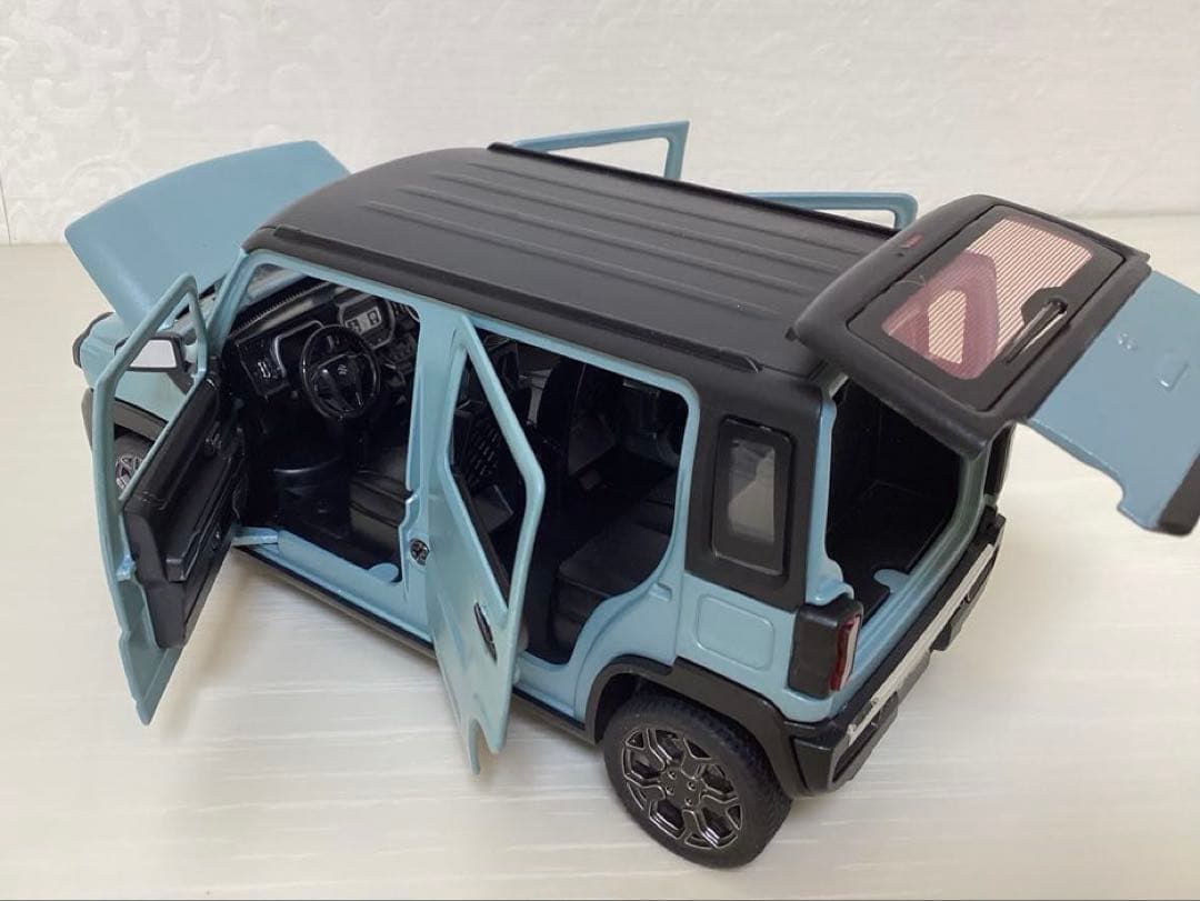 スズキ ハスラー タフワイルド風　オフブルー