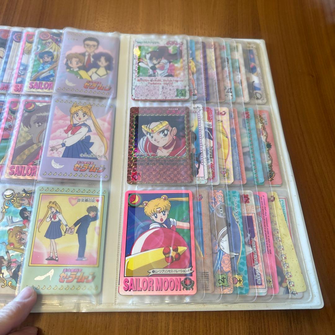 美少女戦士セーラームーンR ヒーローコレクションアルバム&カード まとめ売り！