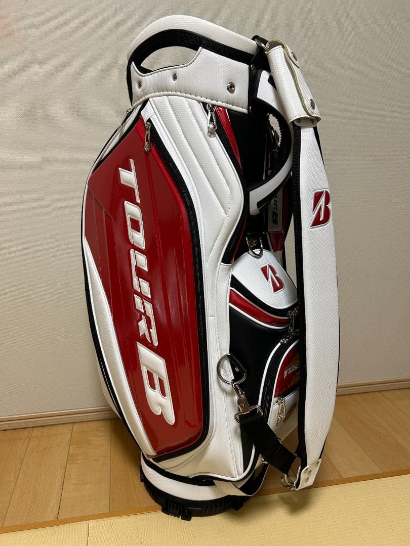 Naoki超美品 ブリヂストン キャディバッグ ツアーレプリカ 東京五輪