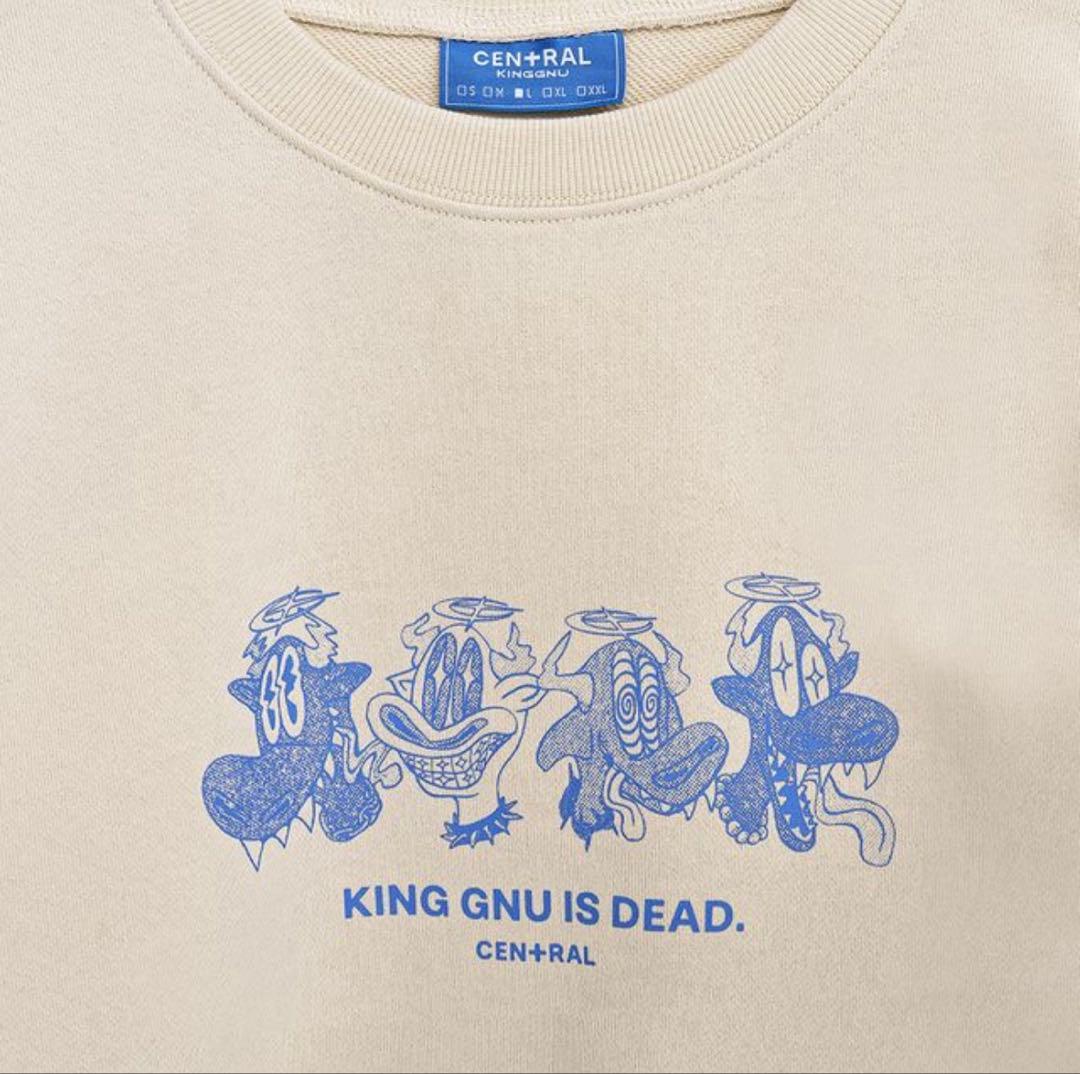 King Gnuスウェット新品未使用サイズXL アイボリー