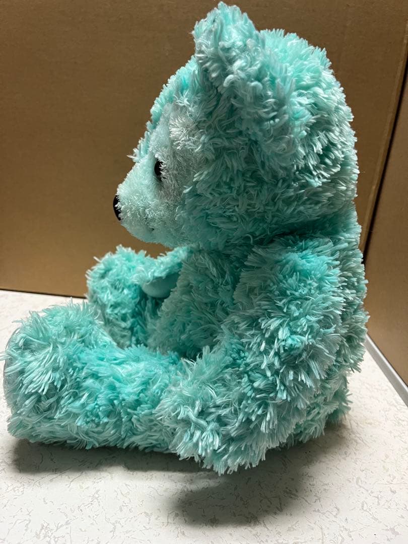 希少　最終値下げ　海外ベア　ディズニーベア　ディズニーダッフィ ミントブルー