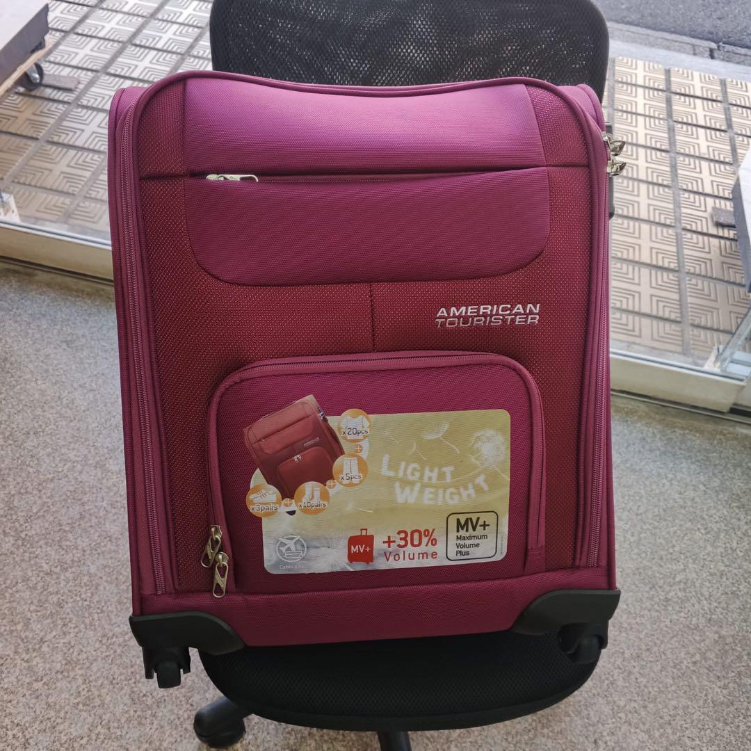AMERICAN TOURISTER パープル キャリーカート