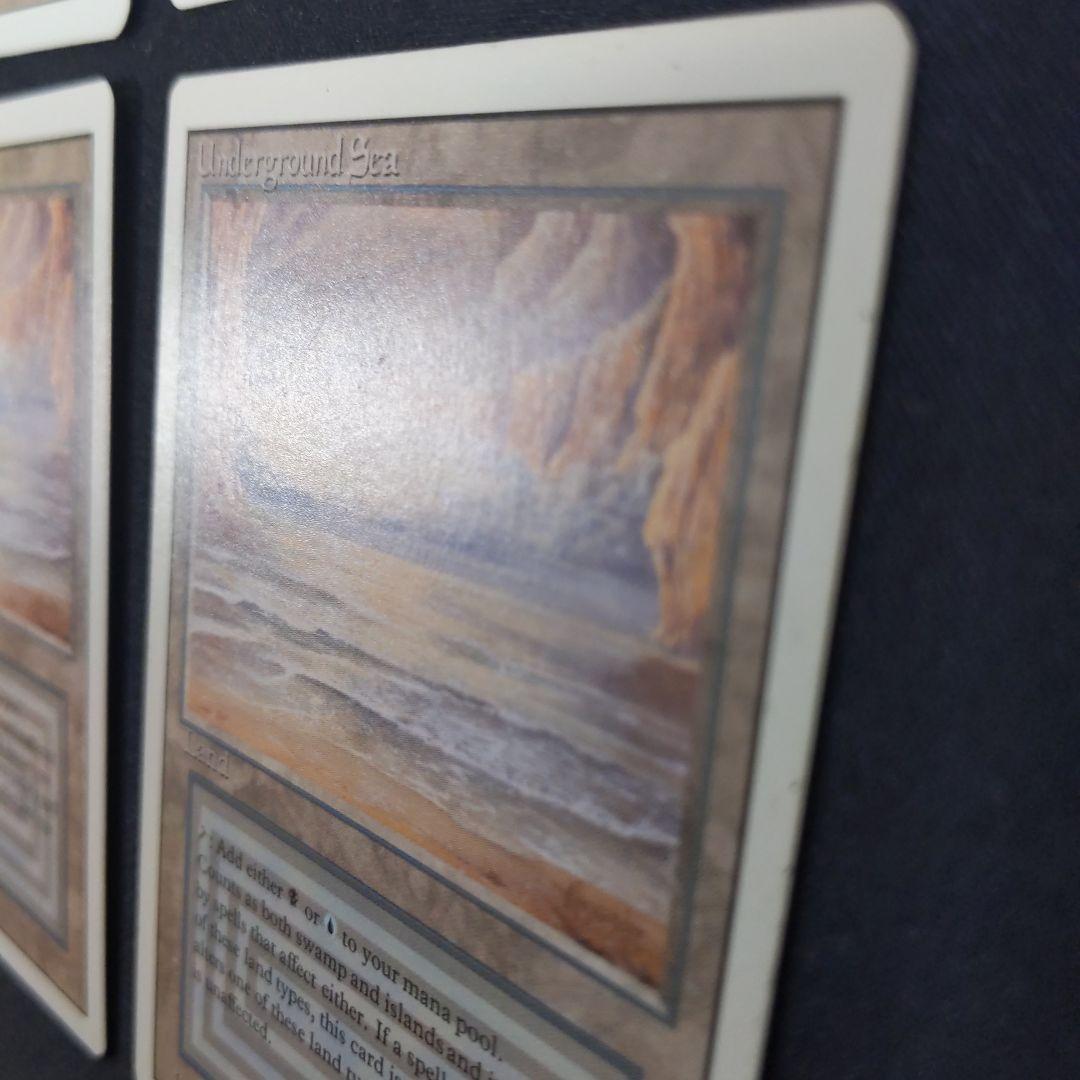 ●【うち１枚の裏面に白かけあり等】Underground Sea　３ED英語４枚