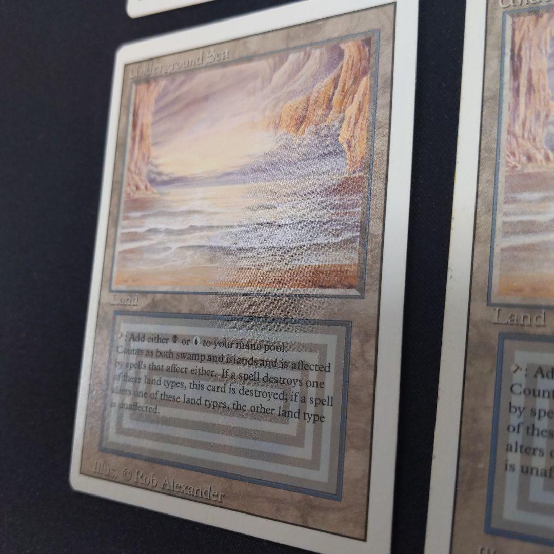 ●【うち１枚の裏面に白かけあり等】Underground Sea　３ED英語４枚