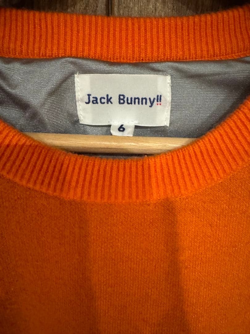 JACK BUNNYジャックバニー裏地付 ニットブルゾン スニードジャック