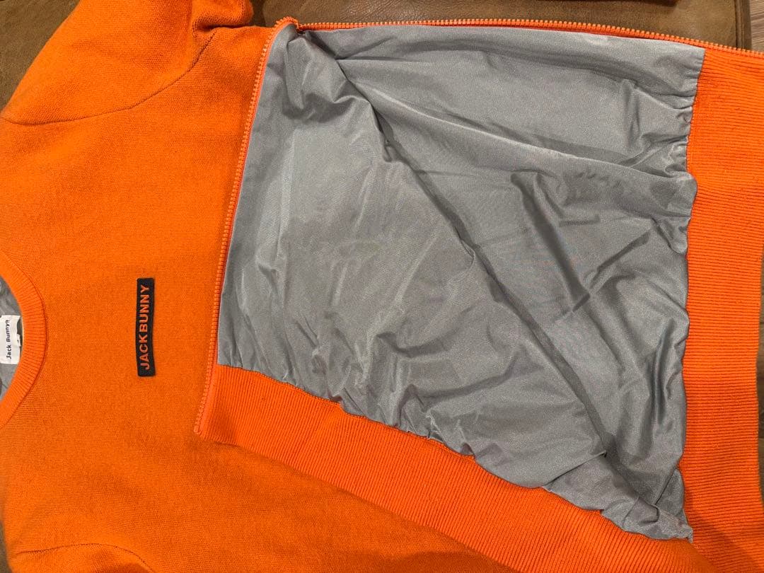 JACK BUNNYジャックバニー裏地付 ニットブルゾン スニードジャック