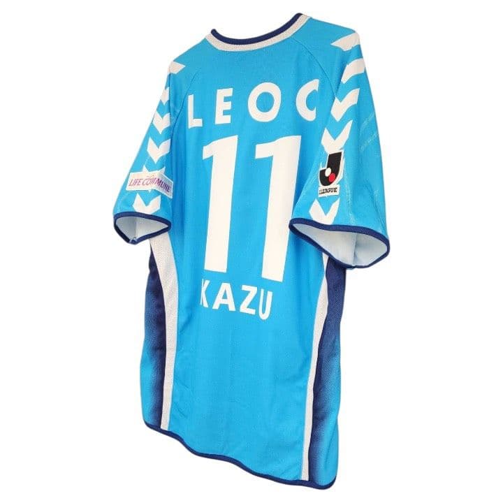 2005 横浜FC　三浦知良　hummelオフィシャルユニフォーム