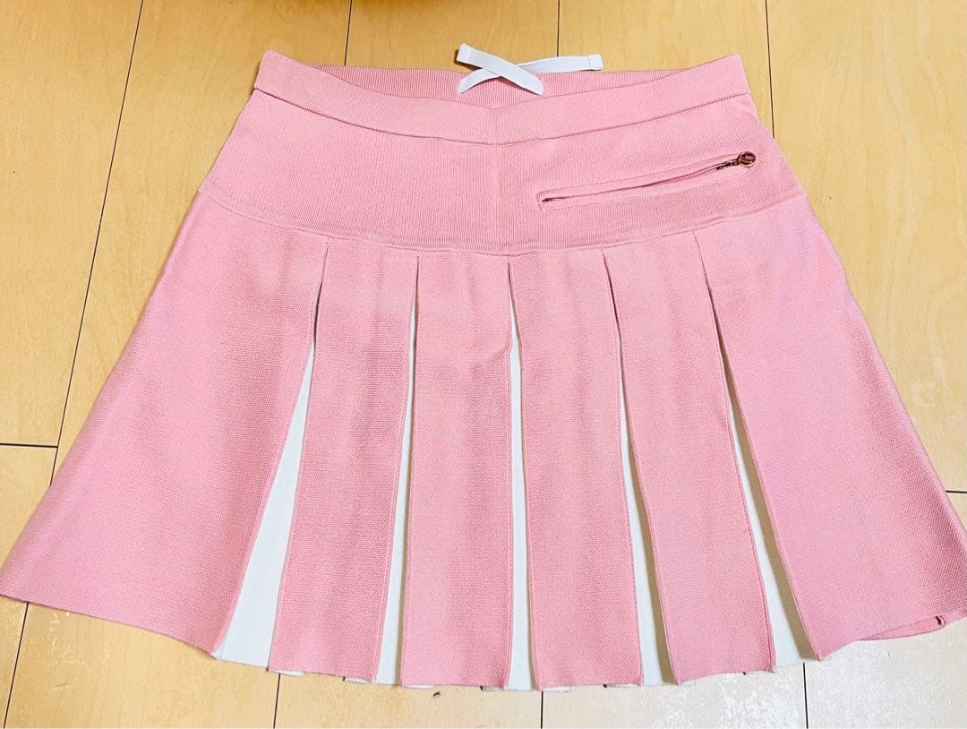 【新品】DESCENTE クリスタルコレクション ニットスカート